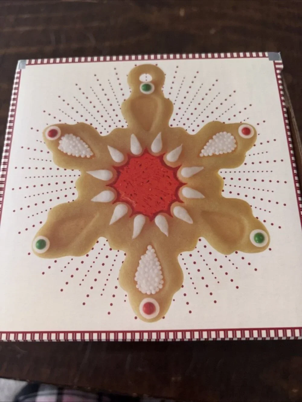 WILLIAMS SONOMA Stained Glass Cookie Cutters set of 4 Christmas ornaments w/box
